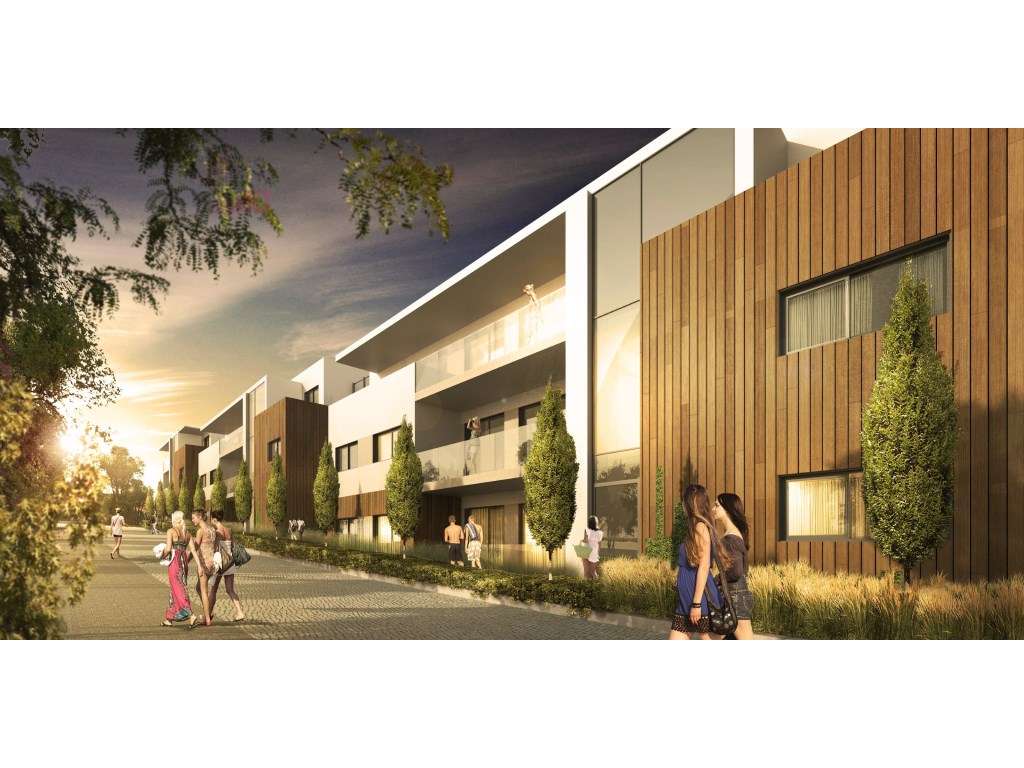 Apartamento T1 para venda em Condomínio Fechado com Piscina, na Nazaré - Grande imagem: 4/13