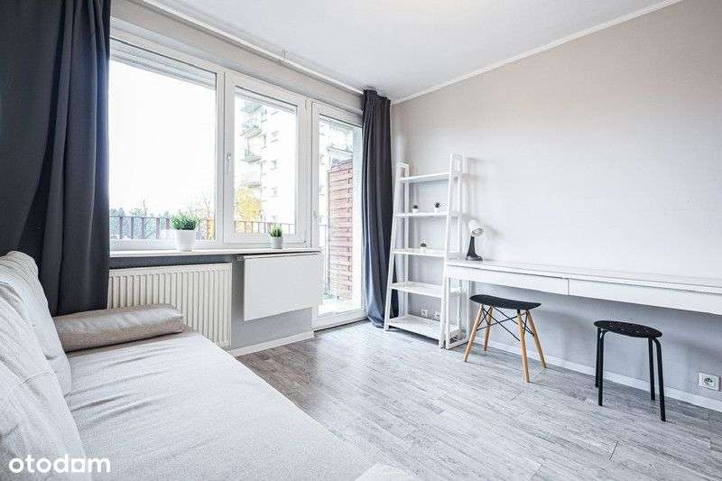 Saska Kępa, super kawalerka, balkon, widna kuchnia-6