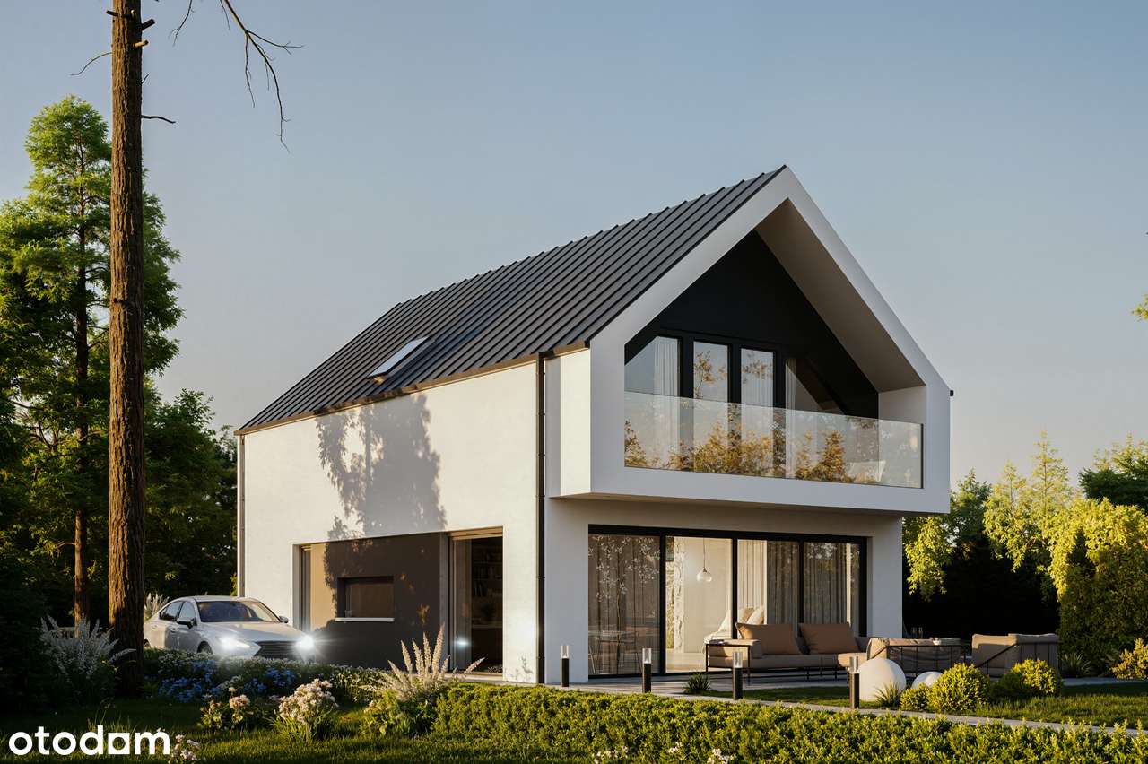 Dom Zelków 120m2 działka 7ar z widokiem na Kraków, Tatry i Babią Górę - Pełny obrazek: 3/10