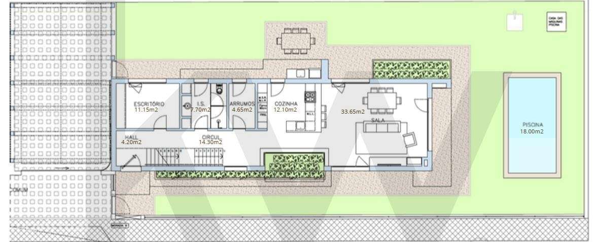 Elegante Moradia T3+1 com Jardim, Piscina e 3 Suites – Abrunheira-12
