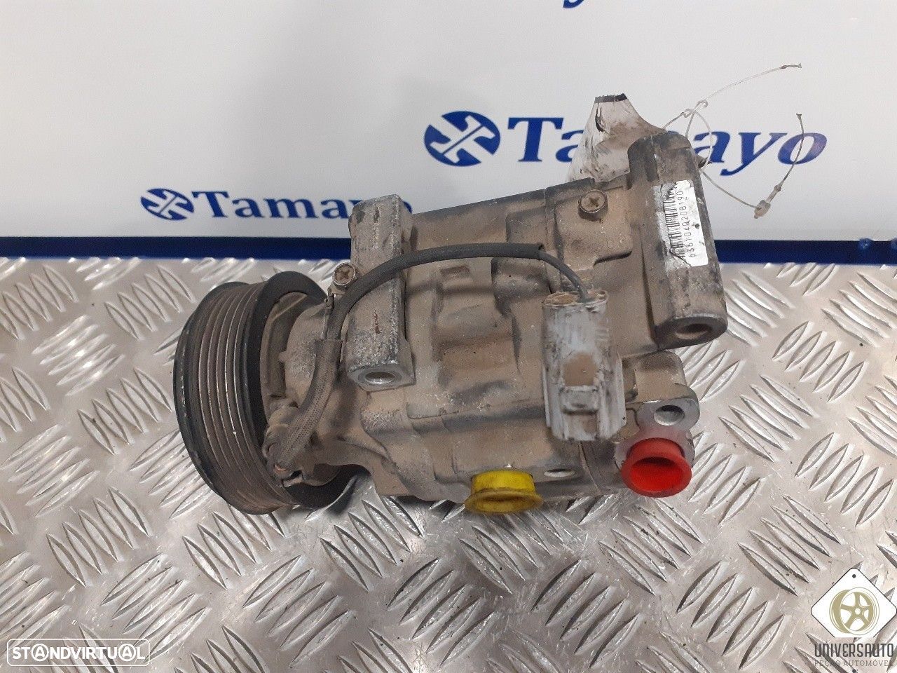 COMPRESSOR AR CONDICIONADO TOYOTA COROLLA 2002 - 1