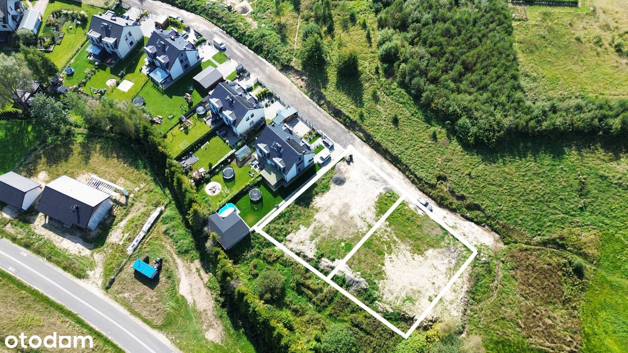 Gowino,  działka z MPZP zabudowa bliźniacza-1