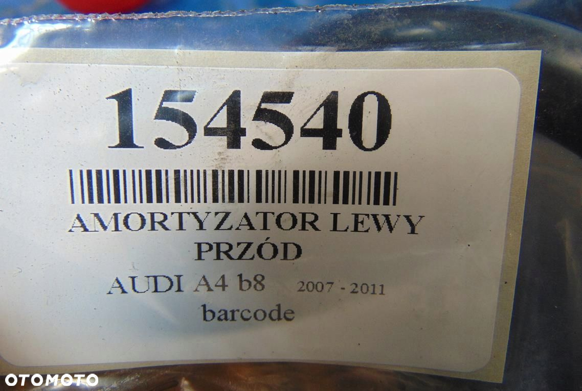 AUDI A4 B8 1.8 TFSI AMORTYZATOR LEWY PRZÓD - 7