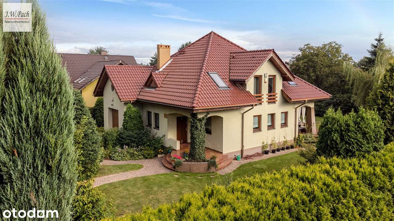 Dom z pięknym ogrodem, Tychy Glinka, działka1056m-1