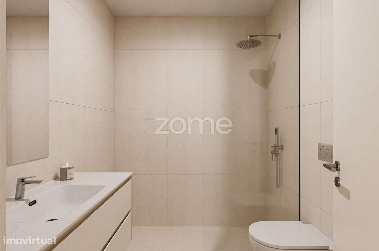 Apartamento T2 Novo junto a futura estação do metro de Lagoa, Gondo...-8