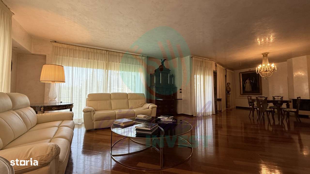 4 camere de lux în Primăverii cu terasă și 2 parcări - Imagine principală: 4/19