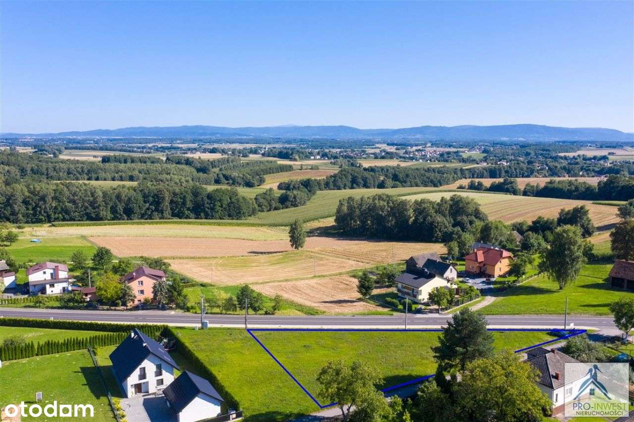 Dom + usługi nieuciążliwe bezpośrednio przy drodze-5