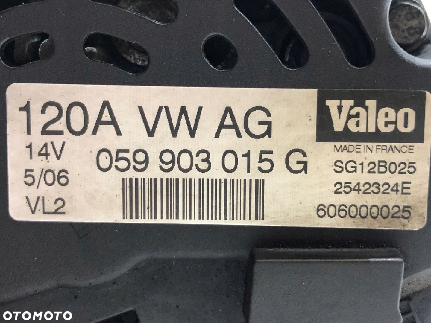 SUPERB I AUDI VW ALTERNATOR PRĄDNICA 2.5TDI - 5