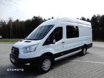 Ford Ford Transit 2.0 DCiV 130 Km EcoBlue Wersja TREND L4H3 LONG JUMBO Blaszak Furgon 6-Cio Osobowy Doka Brygadowy Dubel + 941 Kg Ład Carplay / Android Auto Gwarancja Przebiegu UNIKAT - 7