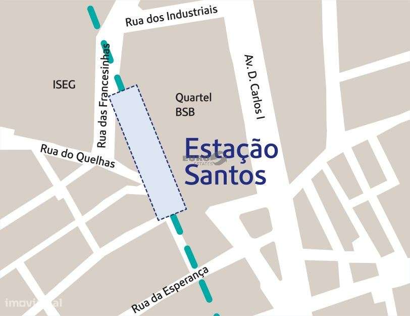 Prédio para Reabilitação em Santos | Junto ao futuro Metro-24