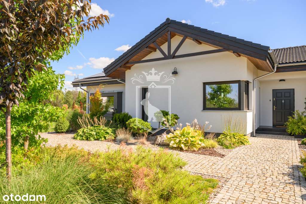 Unikalny dom parterowy 210 m2 z pięknym ogrodem - Pełny obrazek: 5/20