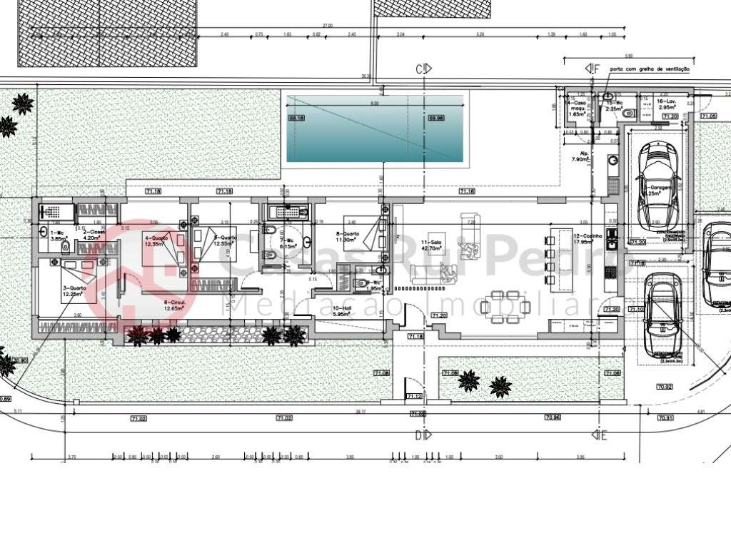 Moradia Térrea T4 com Piscina e Garagem - Grande imagem: 2/3