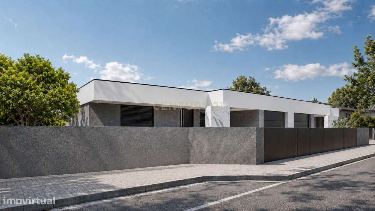 Moradia T3 Térrea Moderna com Garagem e Jardim em Gandra-13