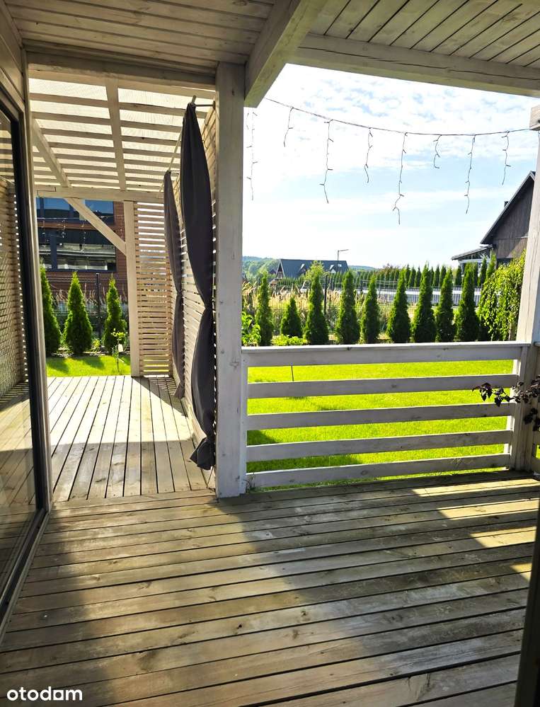 Dom z Widokiem na Jezioro–Szkotowo taras|Działka 11 arów|2022r-12