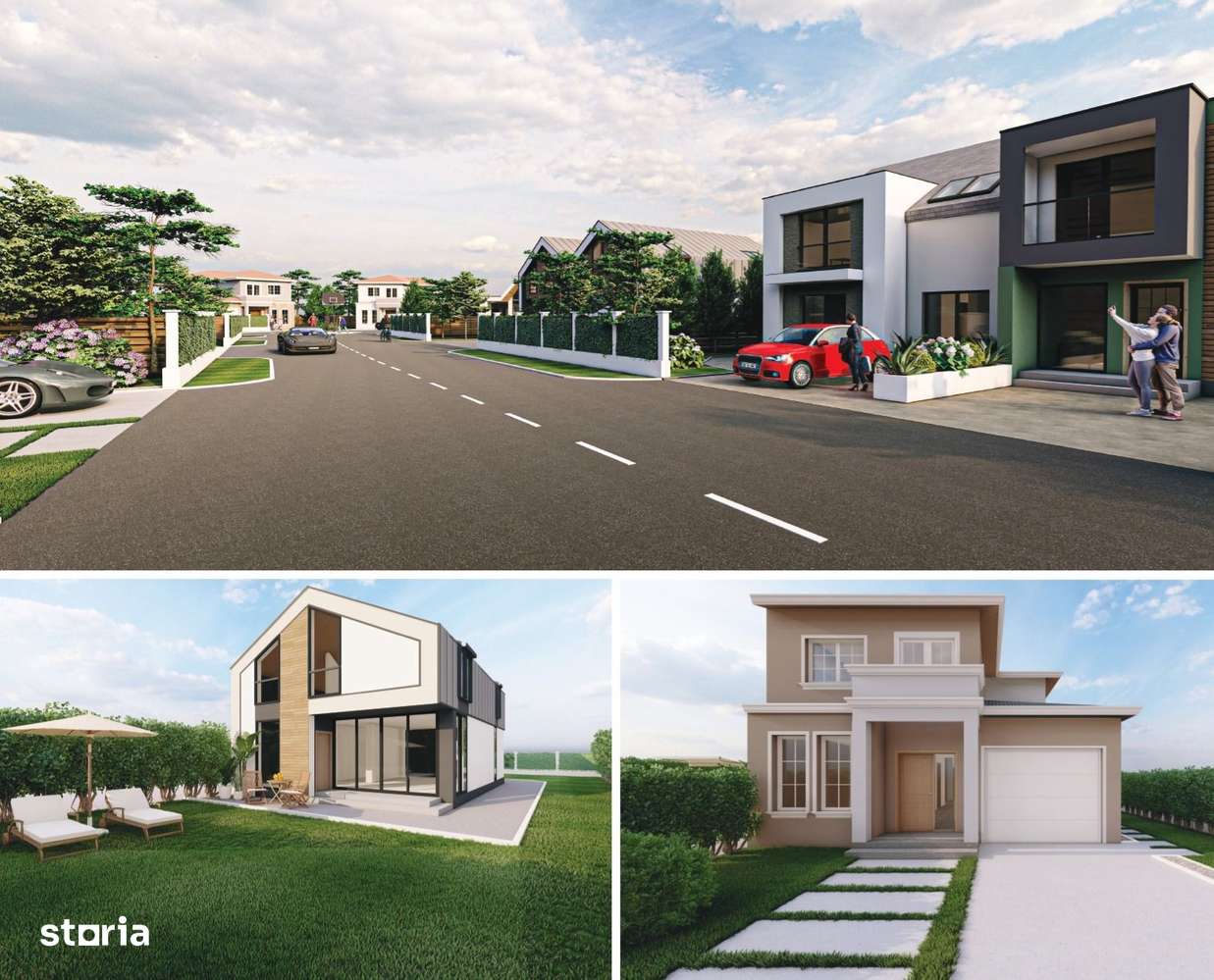 Teren de casă 300 mp – toate utilitățile, zonă ARED lângă AFI - Imagine principală: 3/10