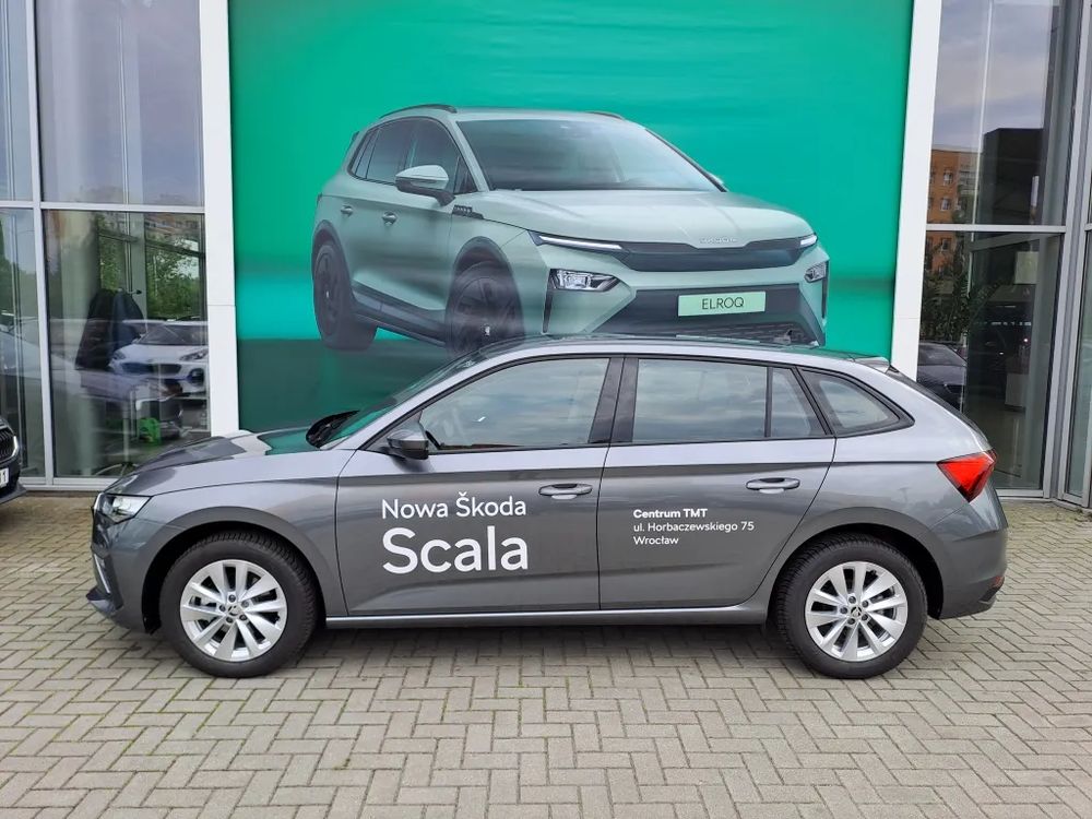 SKODA SCALA 1.0 TSI 115KM SELECTION, opony wielosezonowe, dostępna od ręki