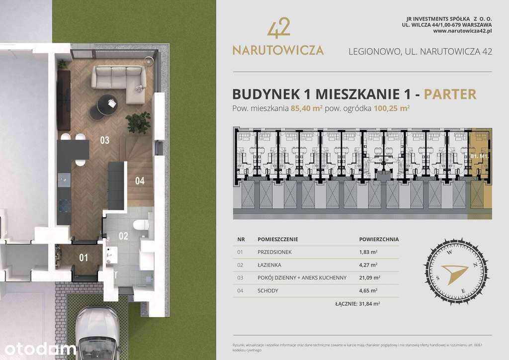 4 pok. master bedroom z tarasem, 3 w pełne poziomy - Pełny obrazek: 5/7