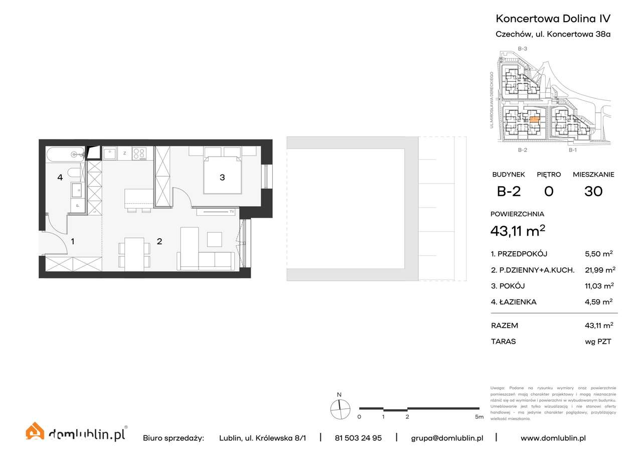 Osiedle Koncertowa Dolina | mieszkanie 2-pok. | 30 - Pełny obrazek: 2/9