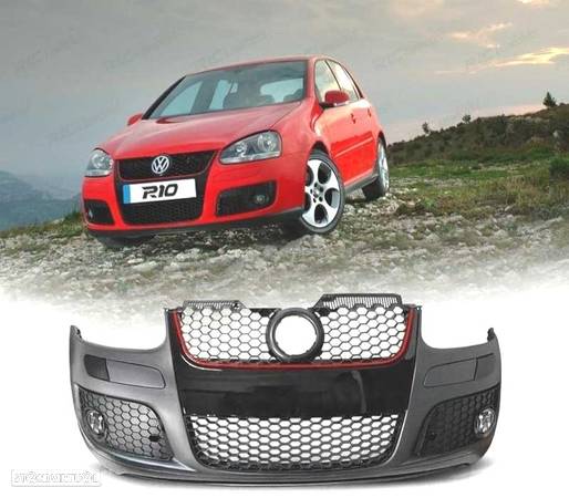 PARA-CHOQUES FRONTAL PARA VOLKSWAGEN VW GOLF 5 03-09 LOOK GTI + FAROIS NEVOEIRO - 1