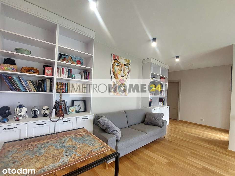 Luksusowy 2 poziomowy apartament z 2 ogródkami,garażem, komórką !-12