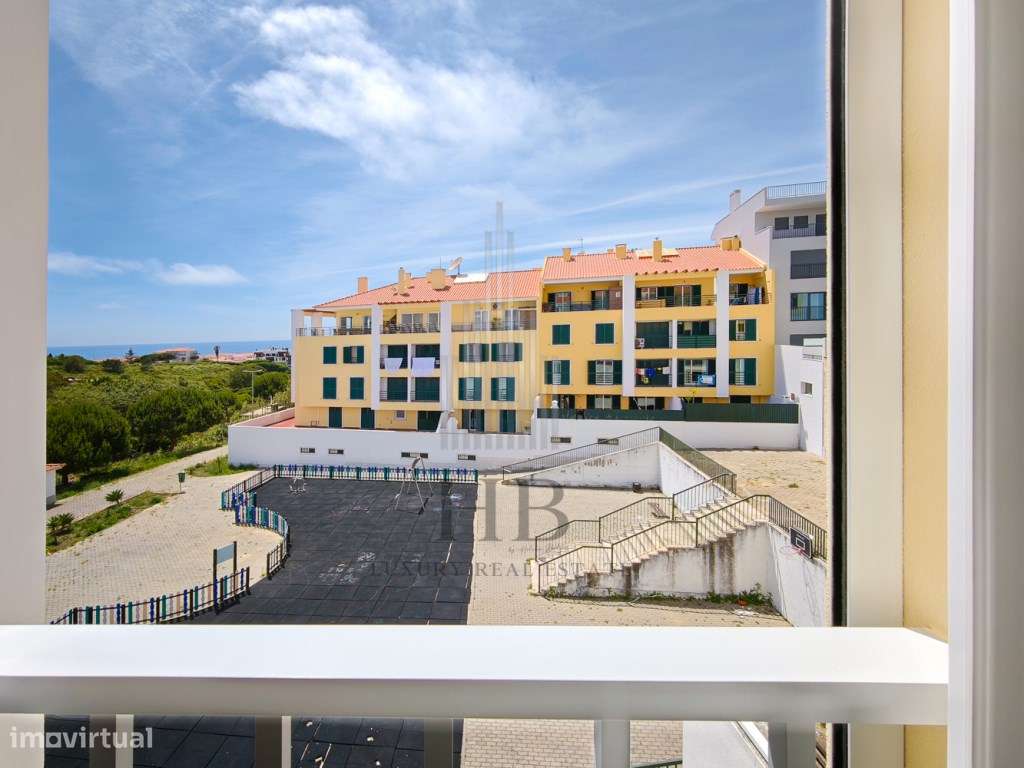 Apartamento T3 com varanda e vista Mar-43