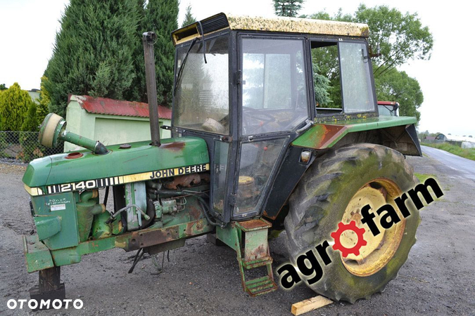 John Deere części 2140 1640 2040 silnik most skrzynia zwolnica piasta zębatka blok głowica oś wał - 2