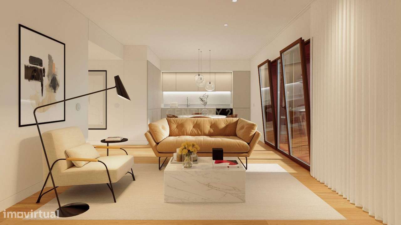 Apartamento T1 C/Estacionamento - Empreendimento ALMAR, Almada - Grande imagem: 2/13