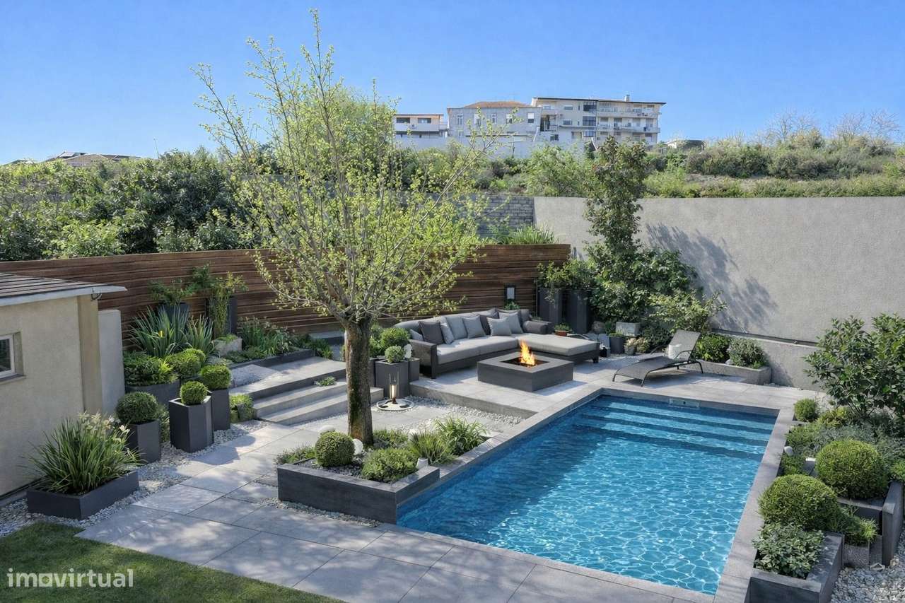 Moradia T3 | Box 2 Carros | Jardim | Exclusivo-23