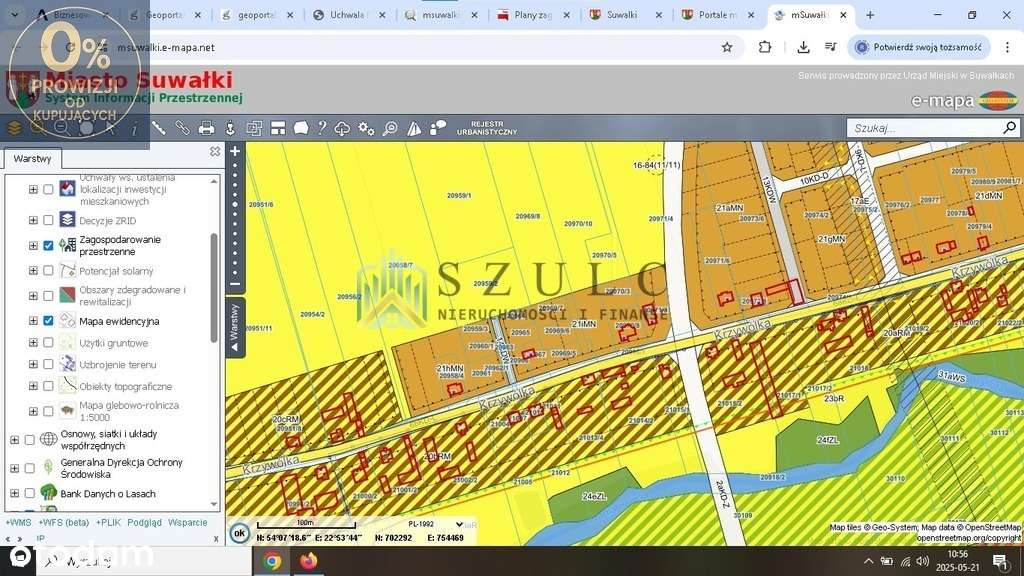 Działka budowlana w Krzywólce - Pełny obrazek: 5/7