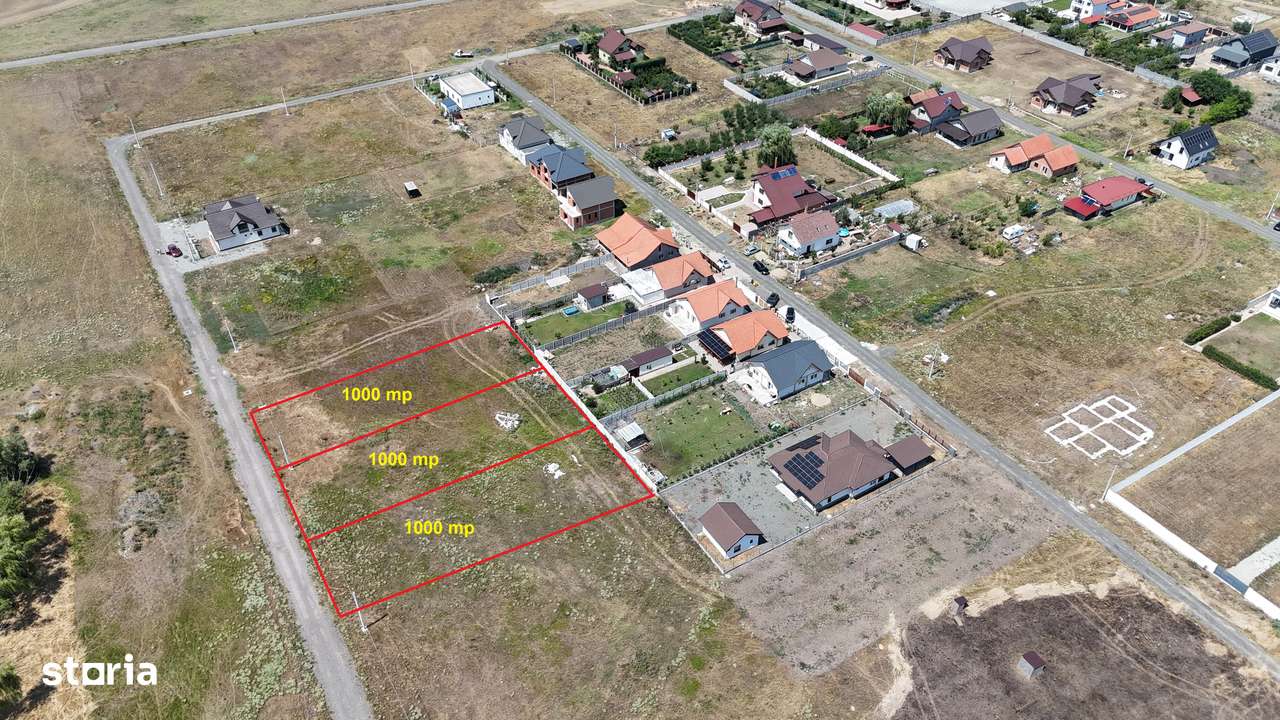 Terenuri intravilane 1000 mp Sanpaul fs.20 ml cu utilitati 39500 euro - Imagine principală: 3/9