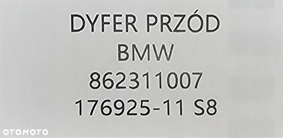 NOWY ORYGINALNY MOST DYFER PRZÓD BMW - 8623110 - 10