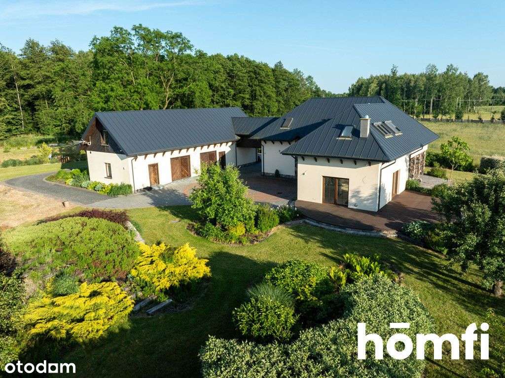 Budynki, kort, sad, staw, ziemianka, pasieka - Pełny obrazek: 4/20