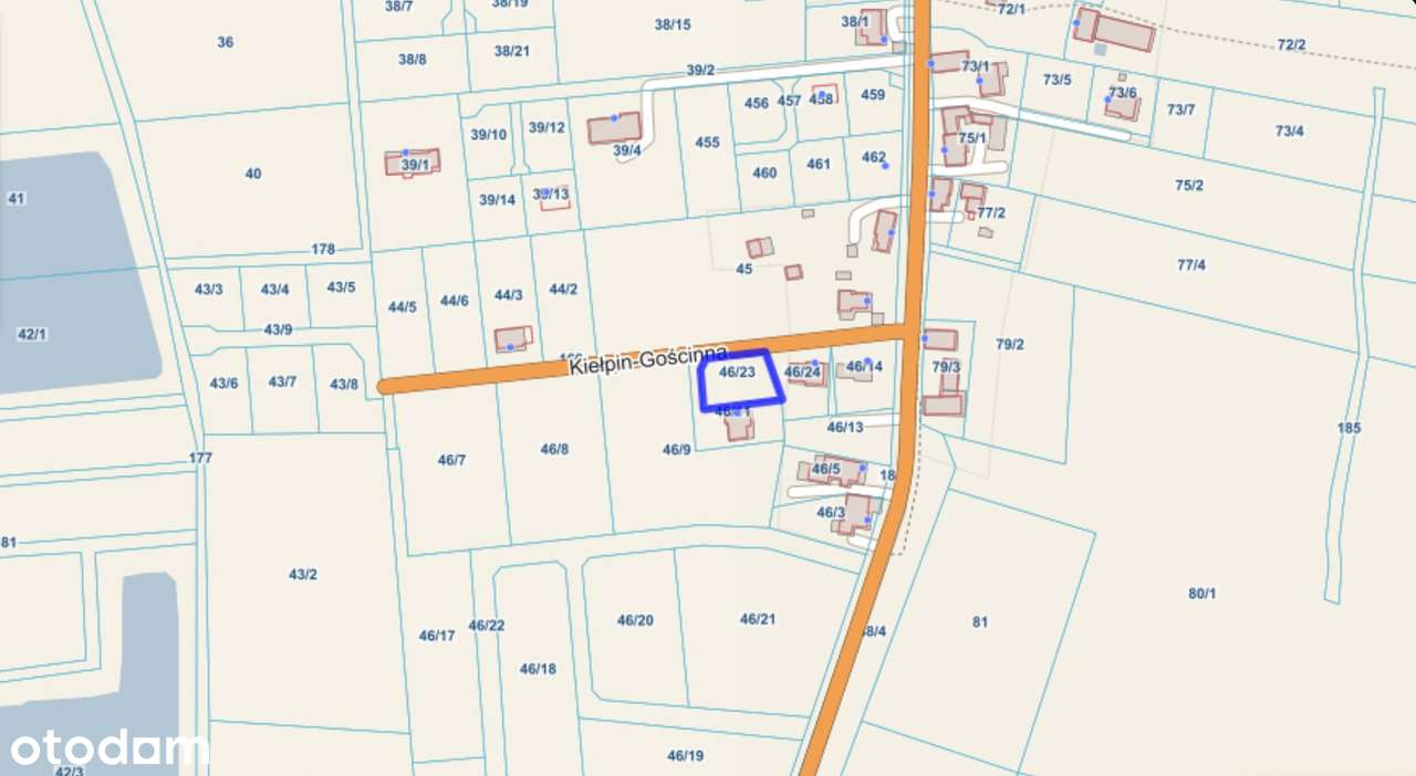 Kiełpin, ul. Gościnna - Działka z potencjałem i solidną podstawą-3