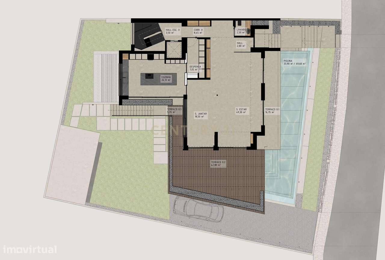 Moradia T4 + T0 Independente — Alto da Parede, Cascais-55