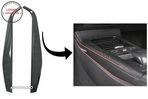 Ornamente interior Laterale Consola Mercedes A-Class W177 V177 (2018-Up) Carbon- livrare gratuita - 1