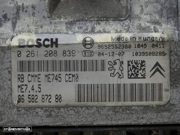 Centralina De Motor Peugeot 206 Hatchback (2A/C)  0261208839 / 9658287 - 2