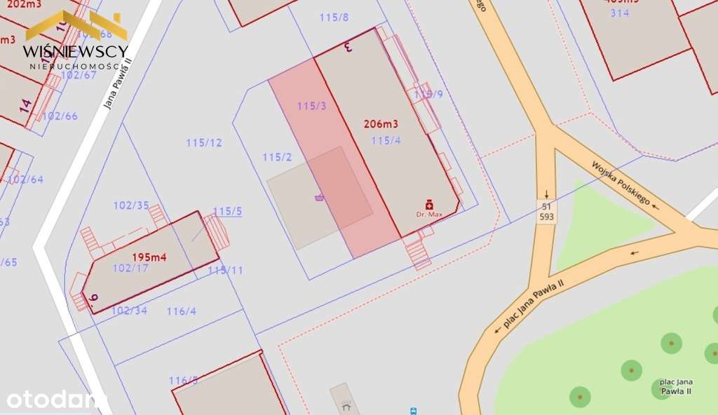 Działka inwestycyjna z gotowym projektem w centrum-4