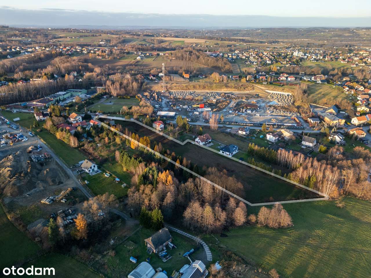 Działka budowlana przy obwodnicy Wadowic-7