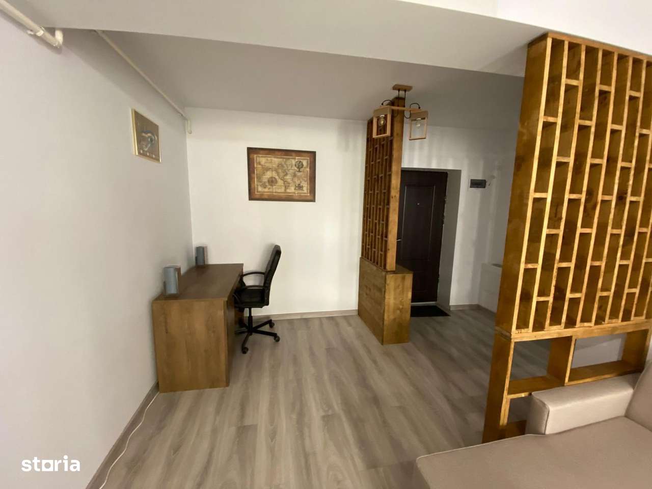 Apartament 2 camere intabulat mobilat in Copou zona Royal Mega Image - Imagine principală: 4/12