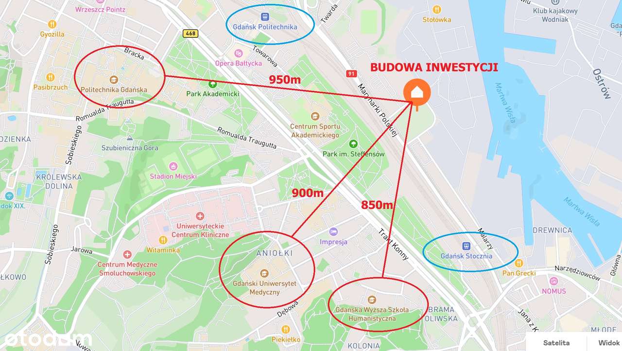 2km do Starówki/Obok tramwaj - Pełny obrazek: 4/4