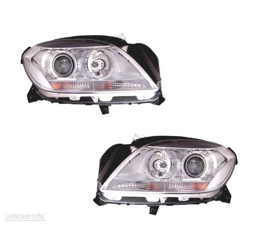 FARÓIS PARA MERCEDES ML W166 12-15 - 1