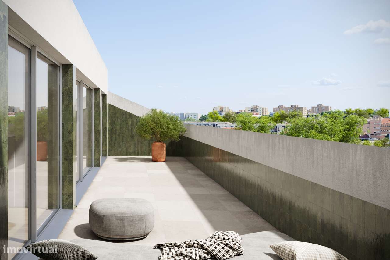 Apartamento T1 em construção, varanda e garagem - LIV 184 - Grande imagem: 5/11