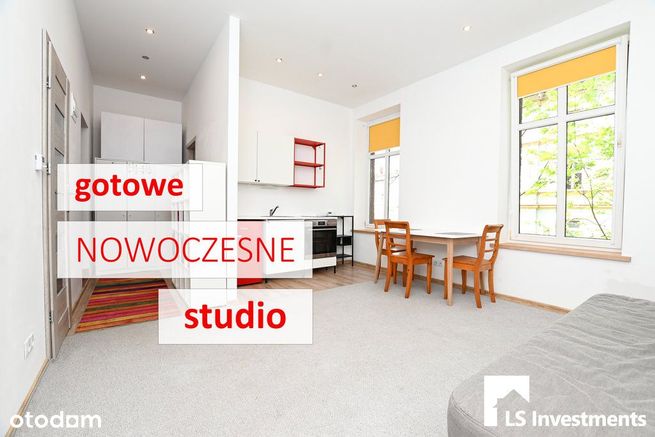 Nowoczesne Studio Gotowe do zamieszkania 30 m² ***