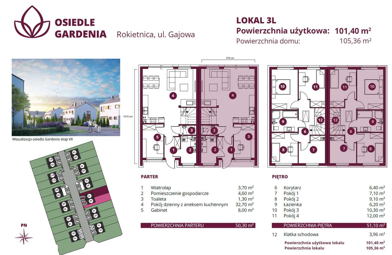 PROMOCJA Dom Gardenia w Rokietnicy. Duży ogród, pełna infrastruktura-6
