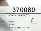 SONDA LAMBDA TYŁ VOLVO XC90 I (275) 2002 - 2015 V8 AWD 232 kW [316 KM] benzyna 2005 - 2010 - 4