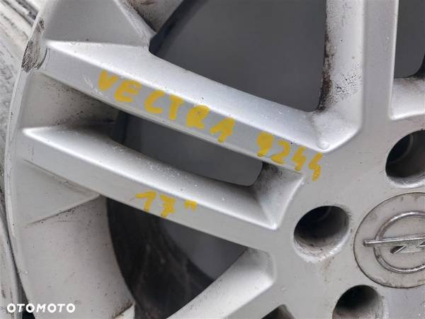 Alufelgi FELGI ALUMINIOWE Opel Vectra C ZAFIRA ASTRA H GTS TPS CZUJNIKI KPL - 14