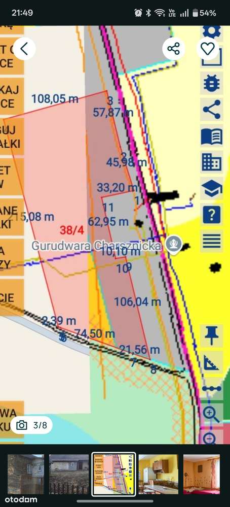 Dom wolnostojący z garażem na działce 30 000m² 3ha-4