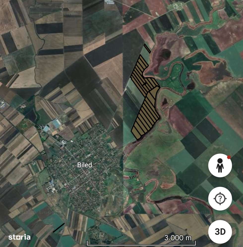 Vand teren agricol 103 Hectare! in Biled Jud. Timiș Compact Calitatea1-1