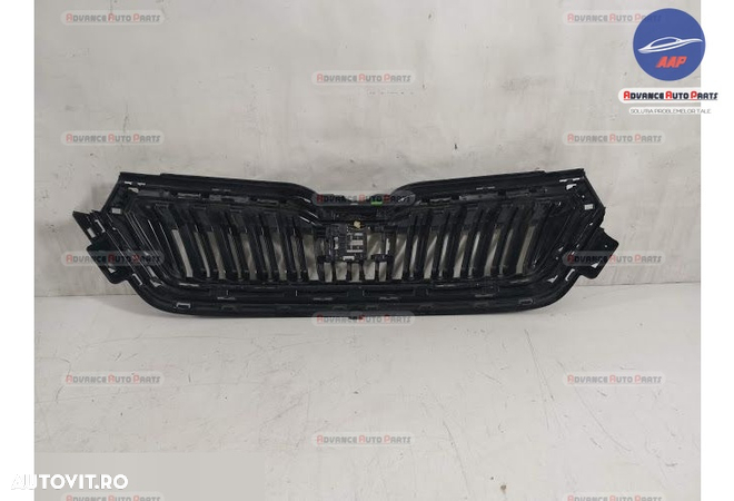 Grila Centrala Radiator Skoda Kodiaq 2019 2020 2021 originala - 4