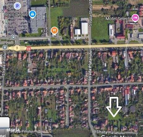 De Vanzare Parcele de Teren Intravilan -Strada Platanului/Careiului SM-7